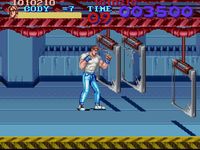 une photo d'Ã©cran de Final Fight sur Nintendo Super Nes